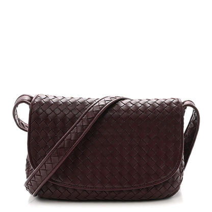 Bottega Veneta Nappa Intrecciato Medium Veneto Messenger Bag Deep Mahogany 1 of 10