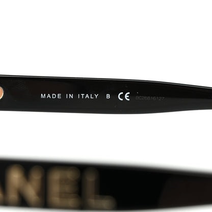 Chanel Acetate Square Sunglasses 5408-A Black 6 of 8