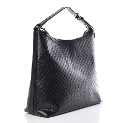 Gucci Soft Microguccissima Margaux Shoulder Bag Black 3 of 10