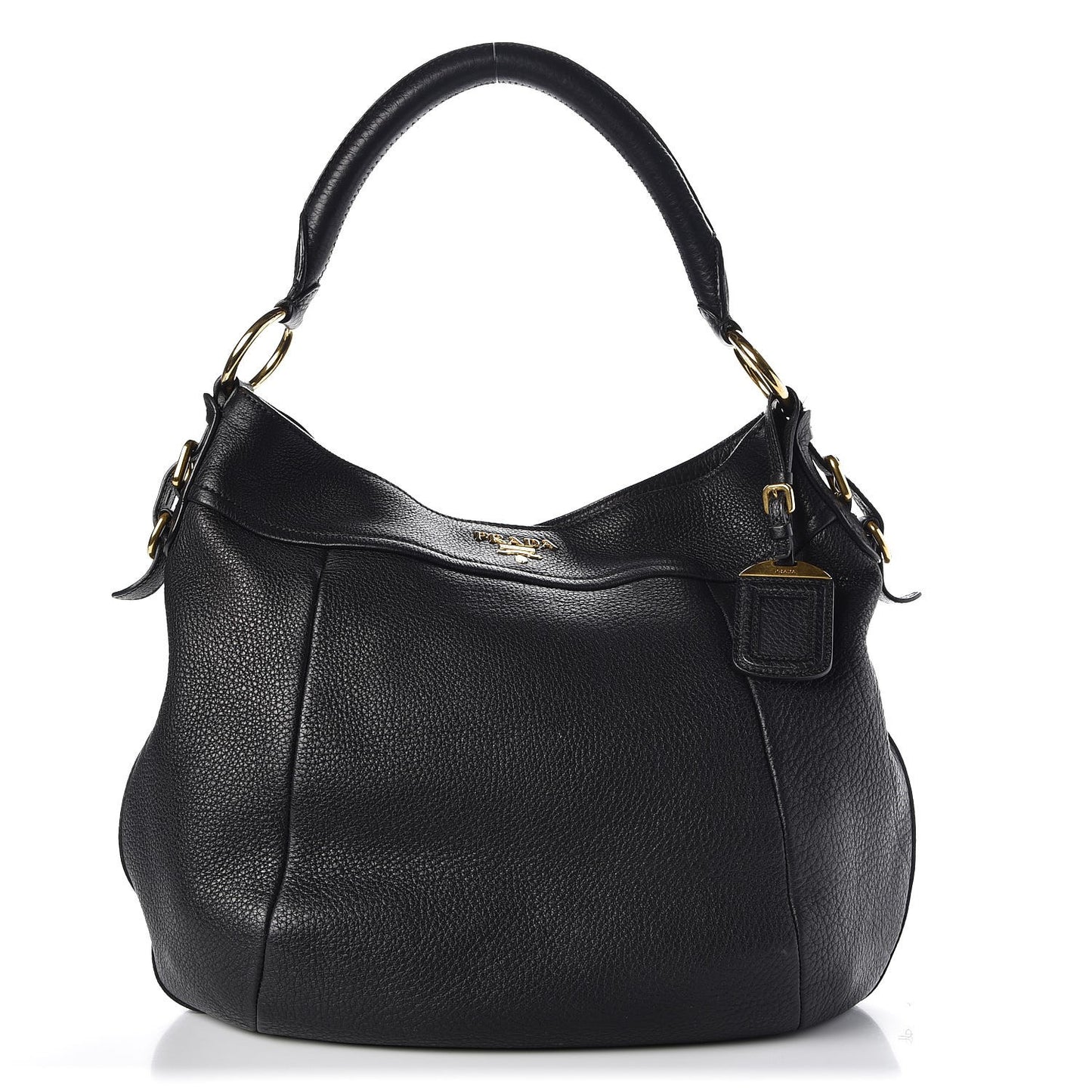 Vitello Daino Hobo Black