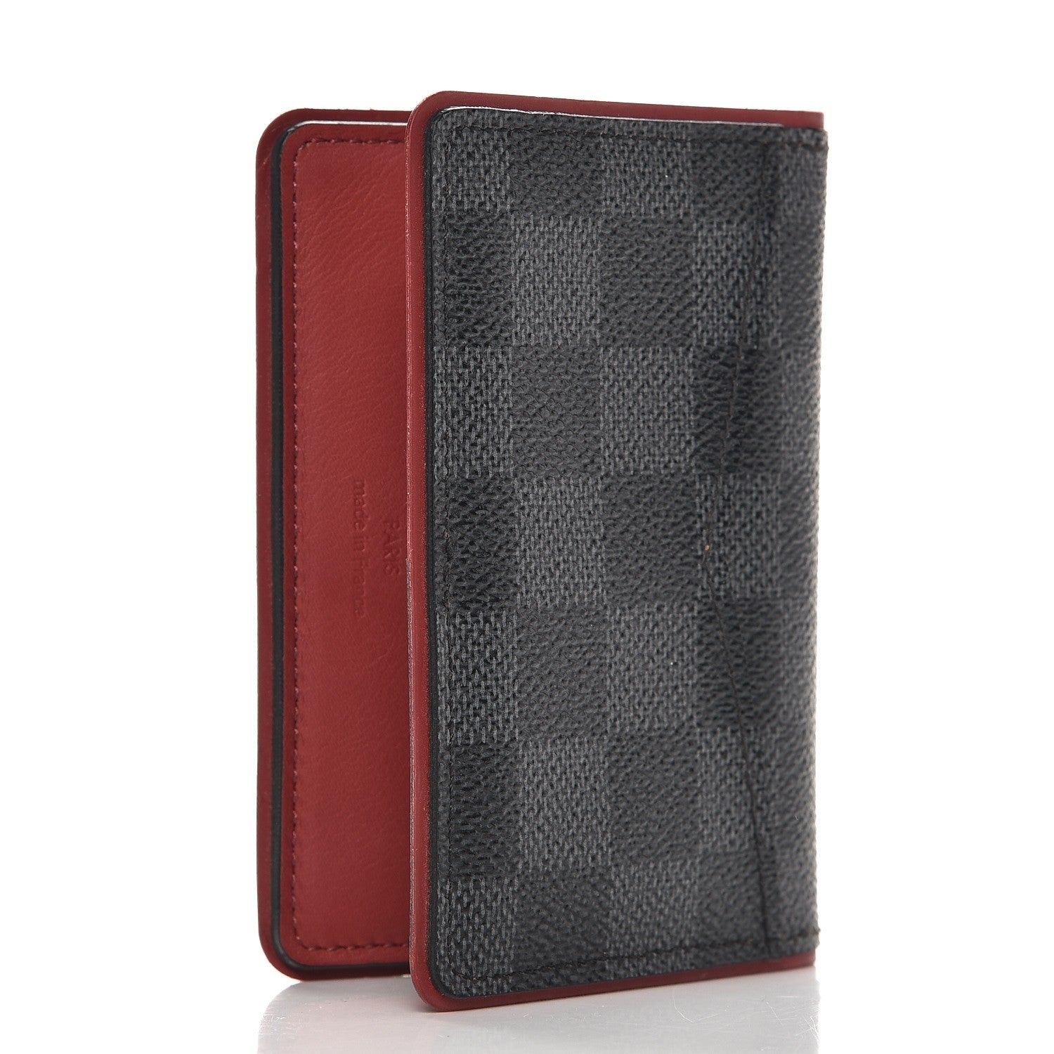 Louis Vuitton Damier Graphite Pocket Organizer Bordeaux 3 of 7