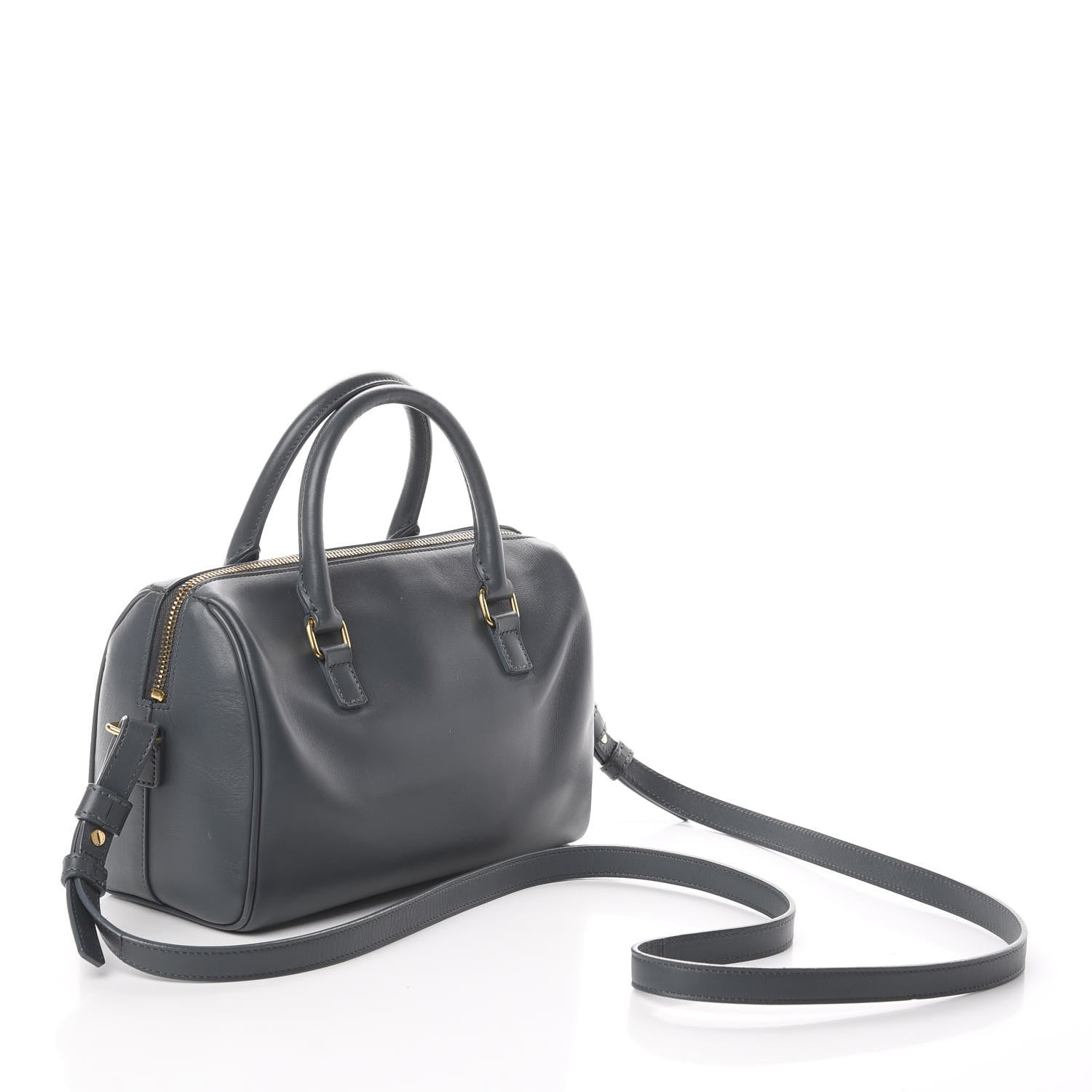 Saint Laurent Calfskin Classic Baby Duffle Earth 2 of 7