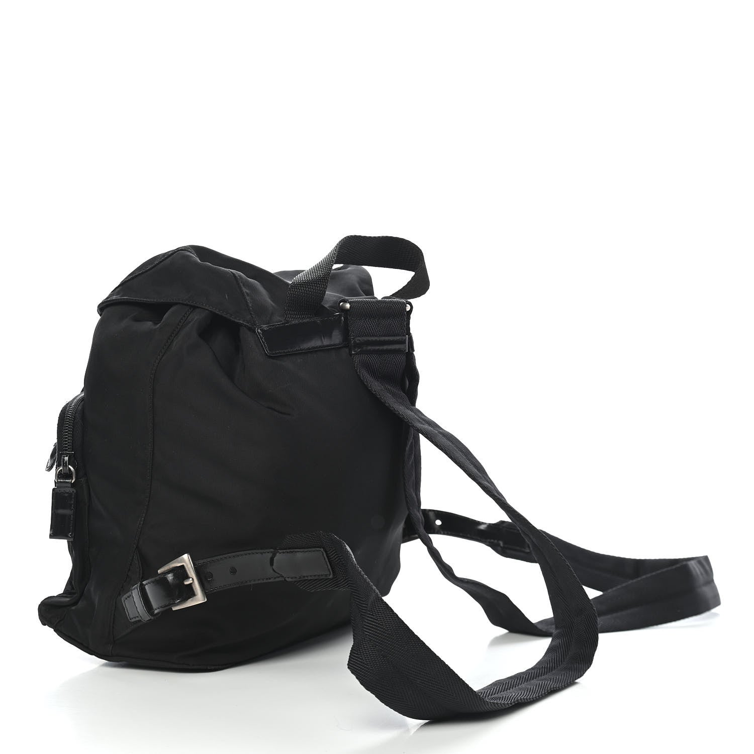 Prada Nylon Vela Medium Backpack Black 2 of 10
