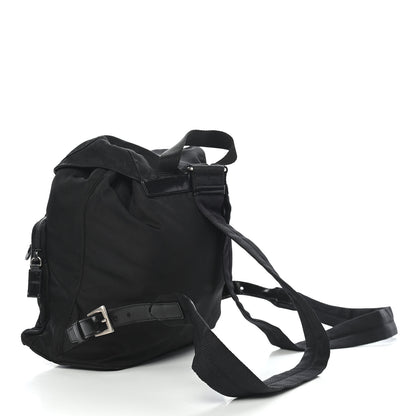Prada Nylon Vela Medium Backpack Black 2 of 10