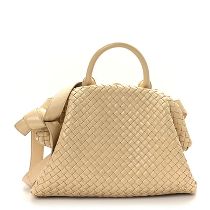 Bottega Veneta Nappa Intrecciato Padded The Handle Tote Porridge 1 of 9