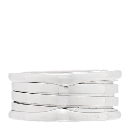 Bulgari 18K White Gold B.Zero1 Three-Band Ring 61 9.5 3 of 4