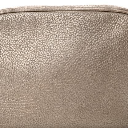 Gucci Metallic Pebbled Calfskin Small Soho Disco Bag Golden Beige 24 of 24