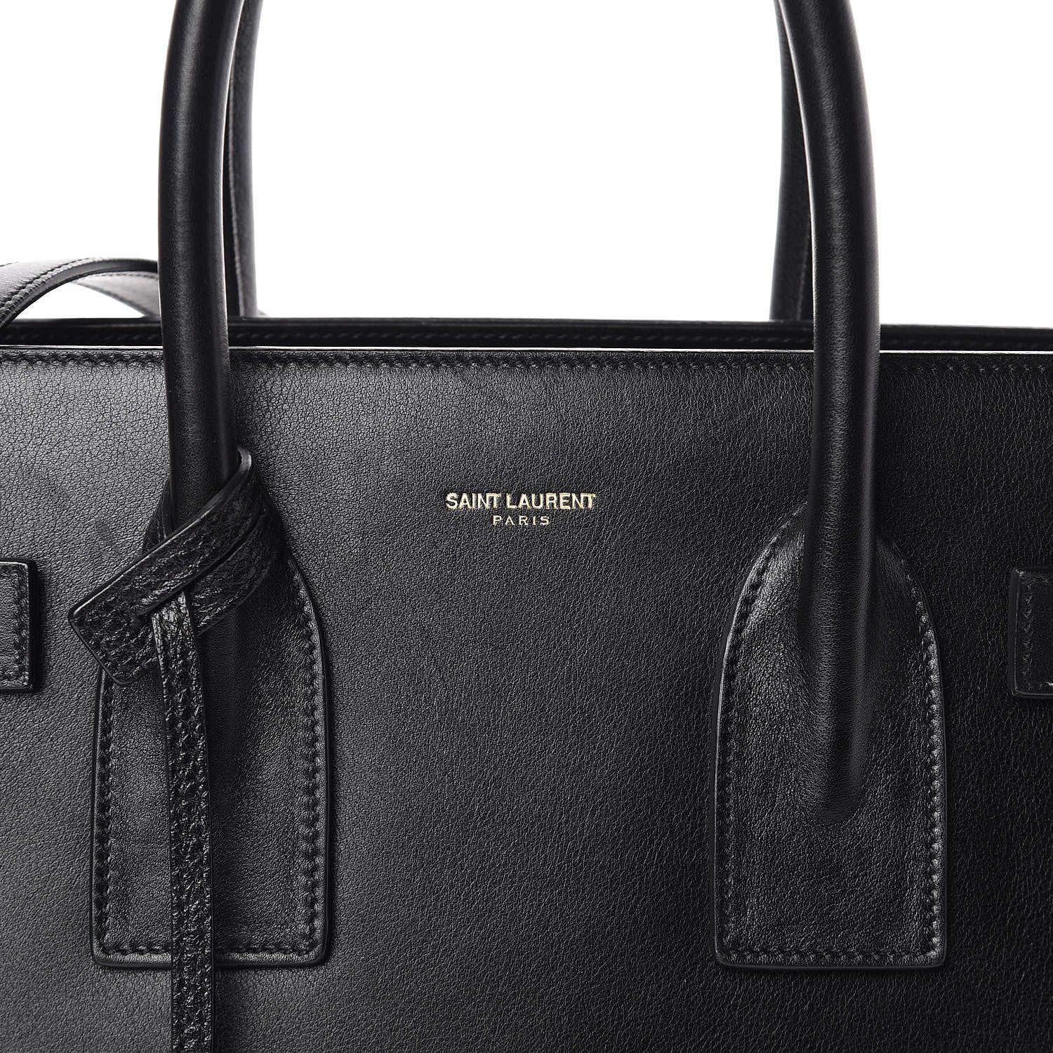 Saint Laurent Calfskin Small Sac De Jour Black 8 of 12