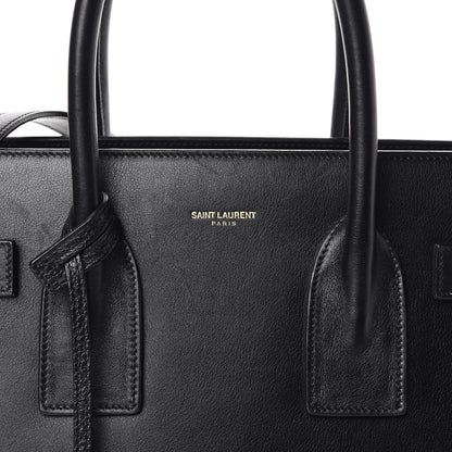 Saint Laurent Calfskin Small Sac De Jour Black 8 of 12