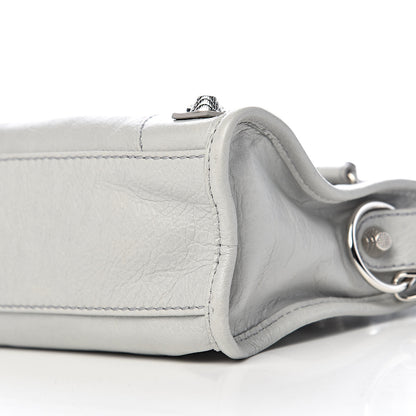 Balenciaga Agneau Giant 12 Silver Hardware Mini City Gris Glace 9 of 10