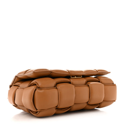Bottega Veneta Nappa Maxi Intreccio Padded Cassette Crossbody Bag Caramel 4 of 10