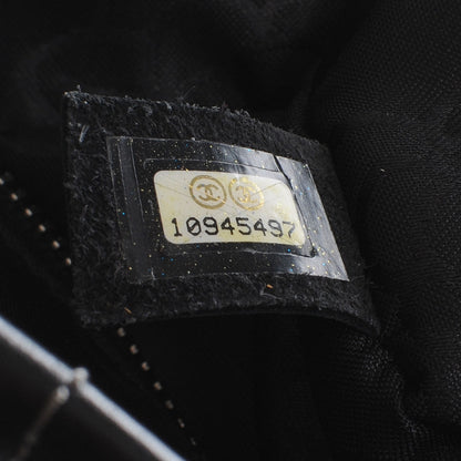 Chanel Lambskin Vertical Quilted Large Mademoiselle Tote Black 8 of 8