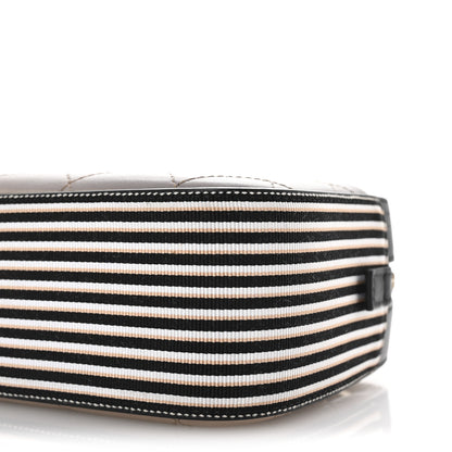 Chanel Calfskin Stitched Button Up Camera Case Pink Black 10 of 10