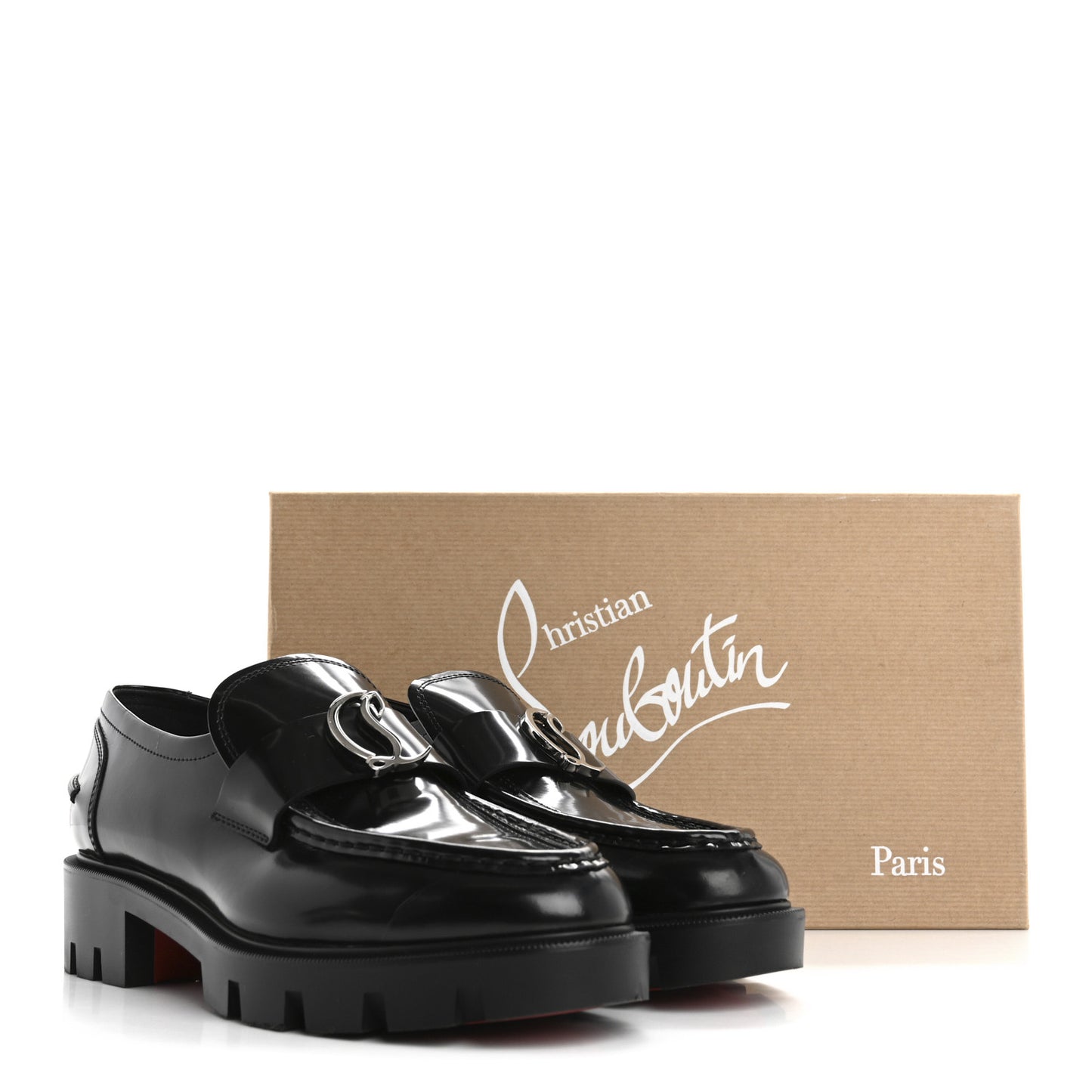 Abrasivato Womens CL Moc Lug Flat Loafers 38.5 Black