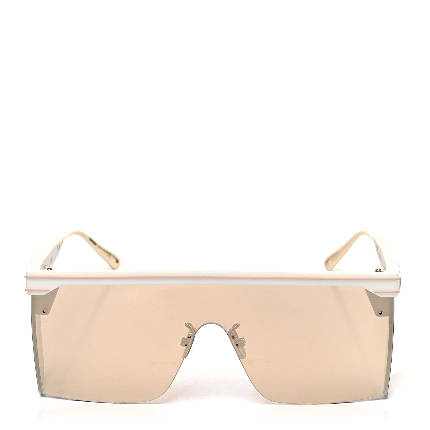 Christian Dior Oblique Diorclub M1U Mask Sunglasses White 2 of 7