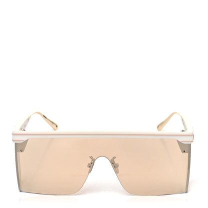 Christian Dior Oblique Diorclub M1U Mask Sunglasses White 2 of 7