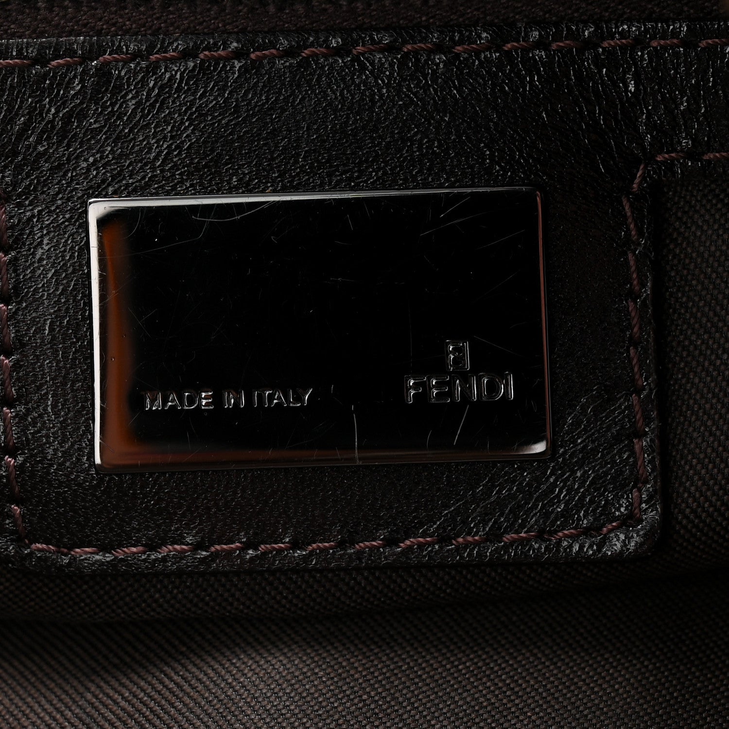 Fendi Zucca Shoulder Bag Tobacco 6 of 9