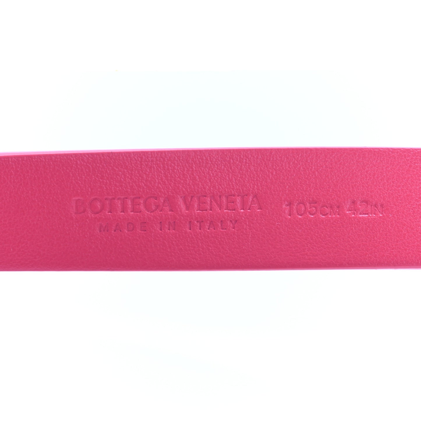 Nappa Belt 105 42 Red