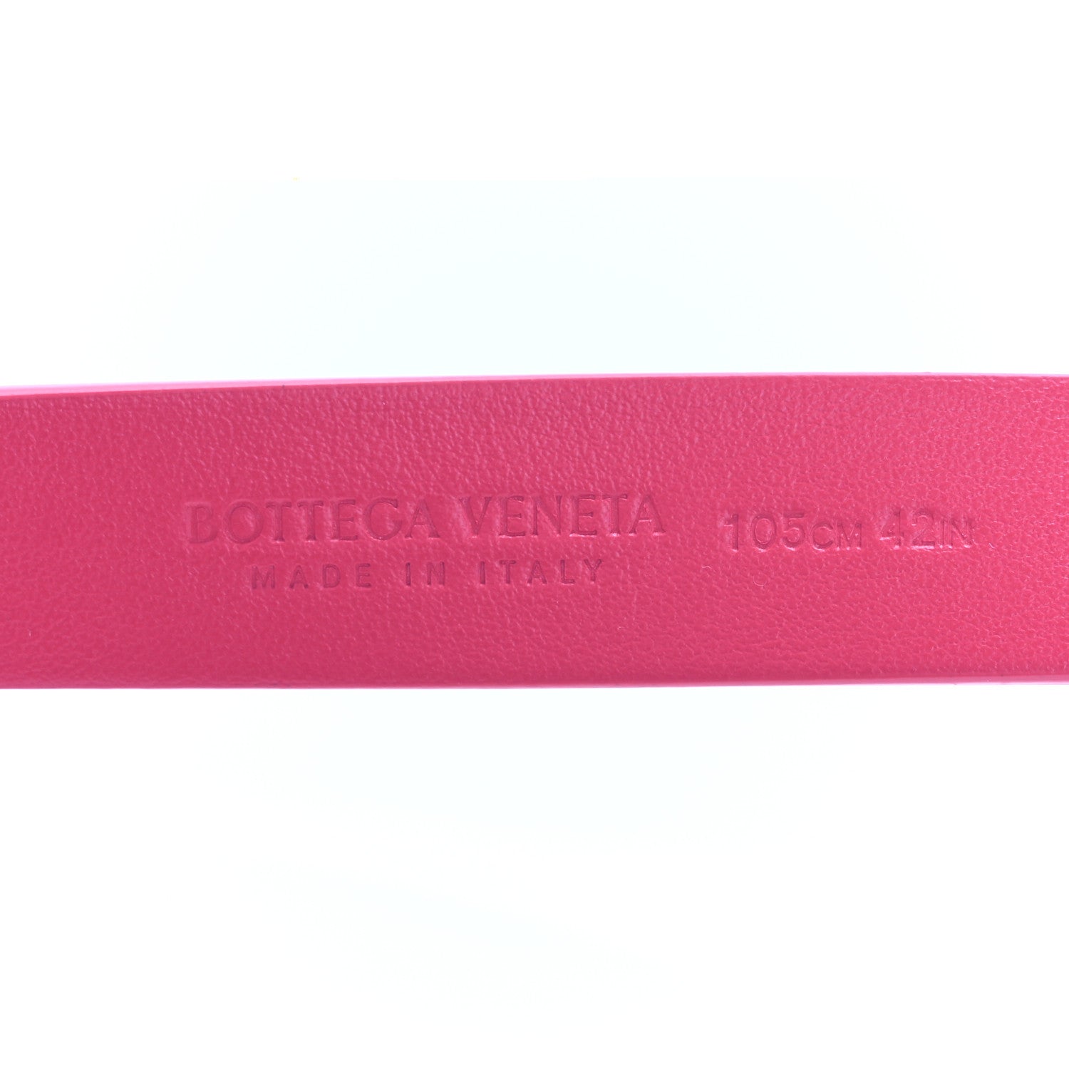 Bottega Veneta Nappa Belt 105 42 Red 5 of 6