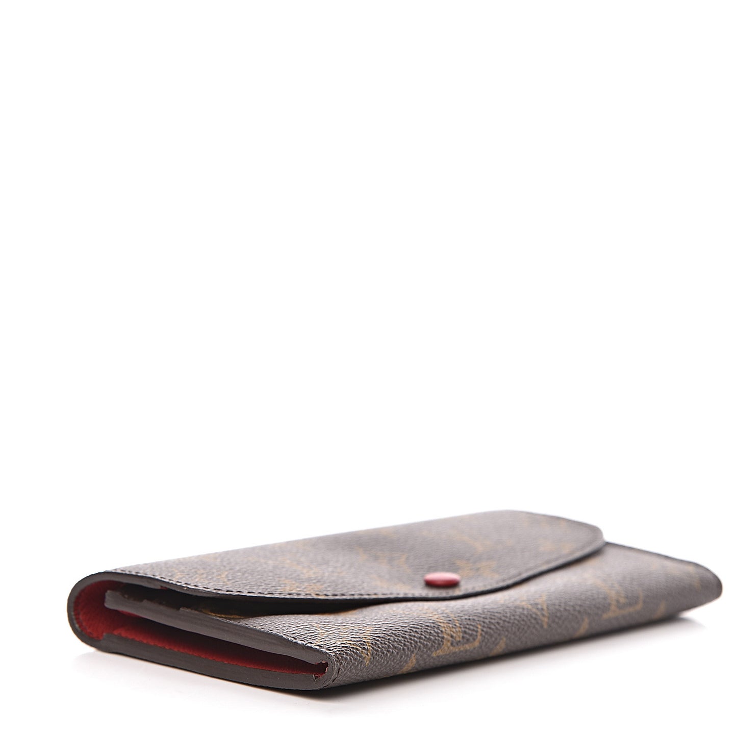 Monogram Emilie Wallet Red
