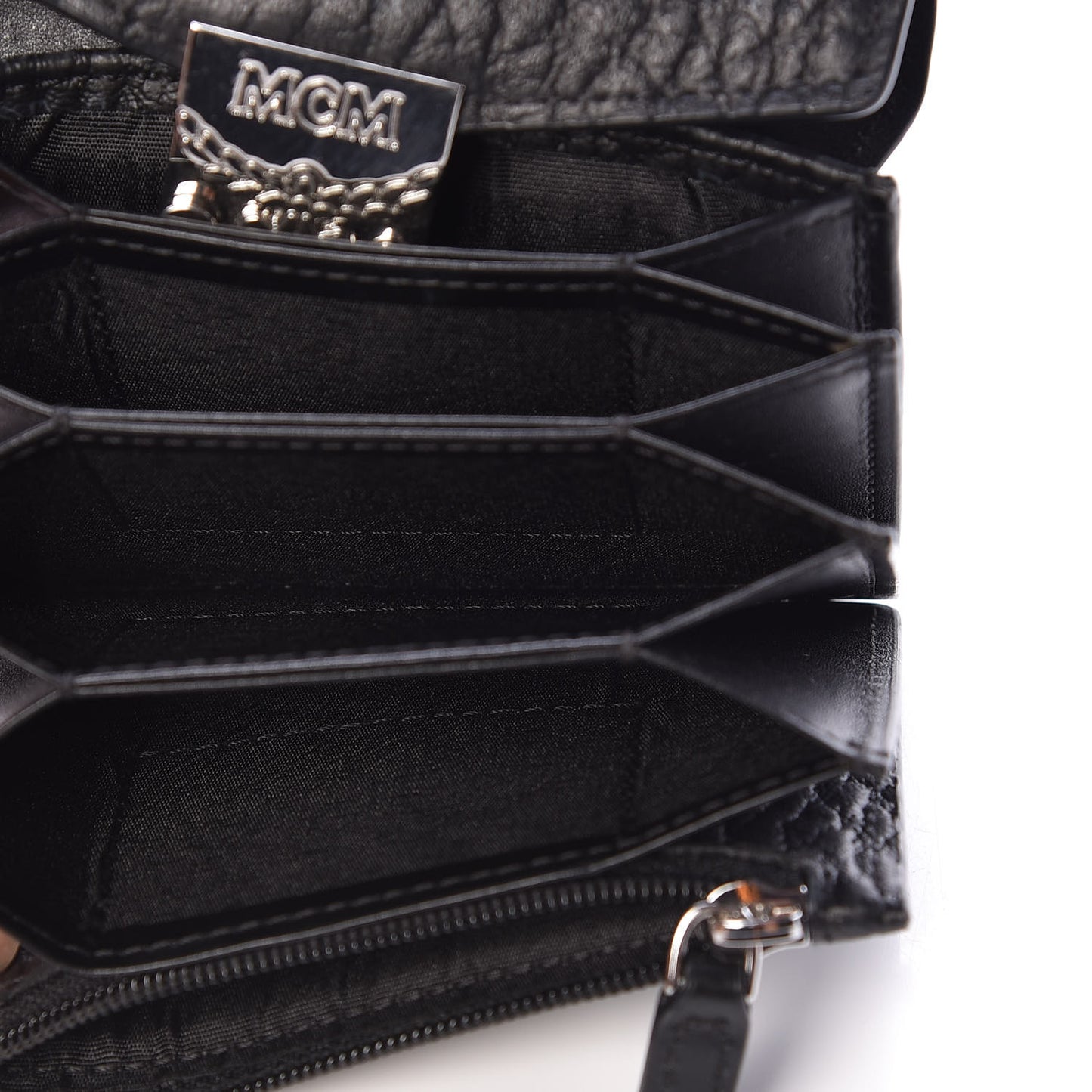 Visetos Mini Accordion Card Wallet Black