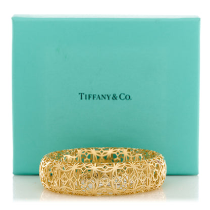 Tiffany 18K Yellow Gold Paloma Picasso Marrakesh Bangle Bracelet 4 of 4