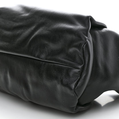 Bottega Veneta Smooth Butter Calfskin Small The Shoulder Pouch Black 9 of 9
