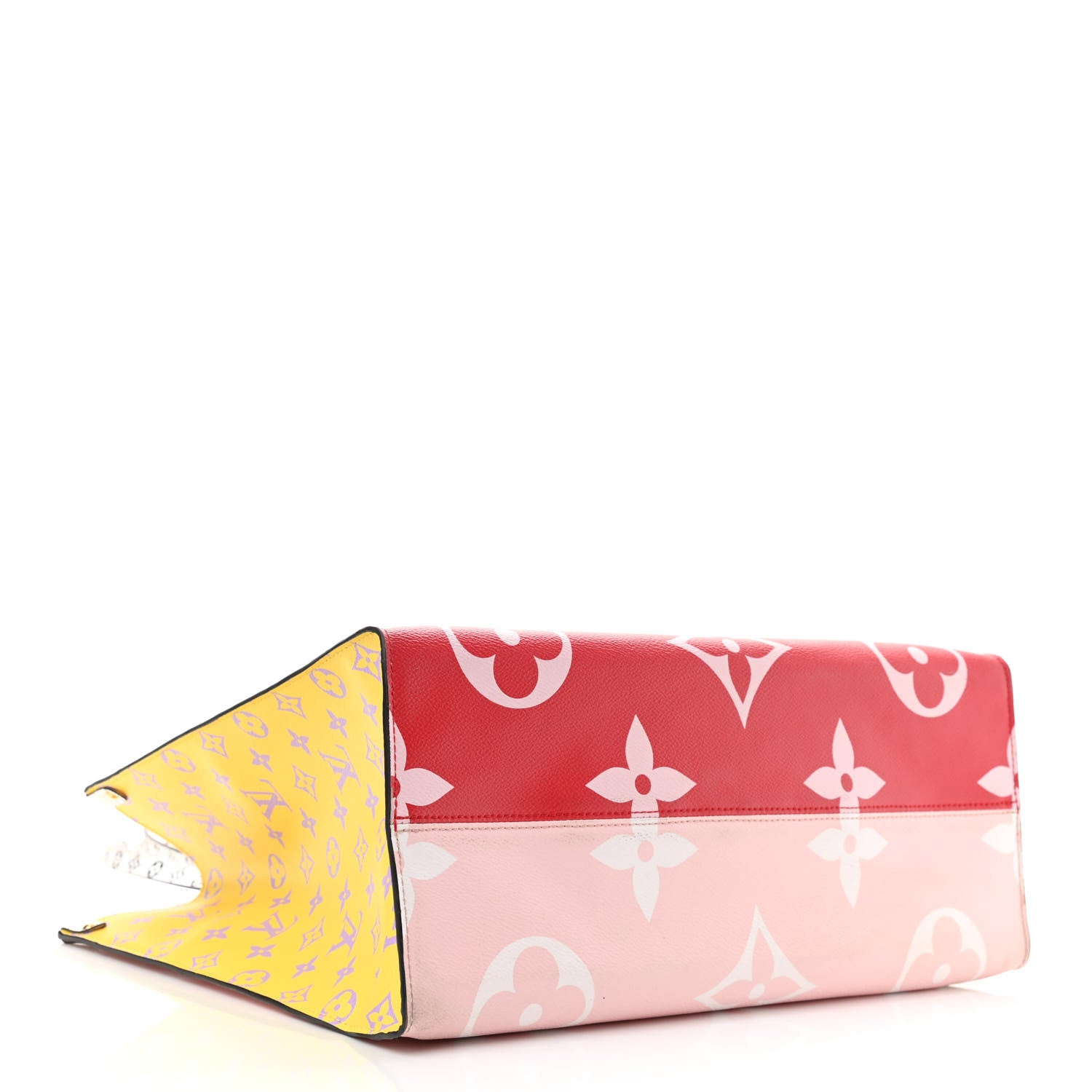 Louis Vuitton Monogram Giant Onthego GM Rouge Rose 4 of 13