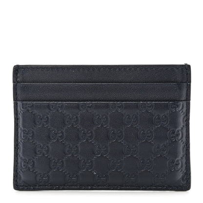 Gucci Microguccissima Card Holder Blue 1 of 8