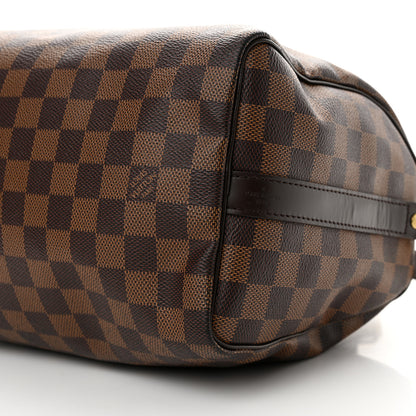 Louis Vuitton Damier Ebene Speedy Bandouliere 25 10 of 10