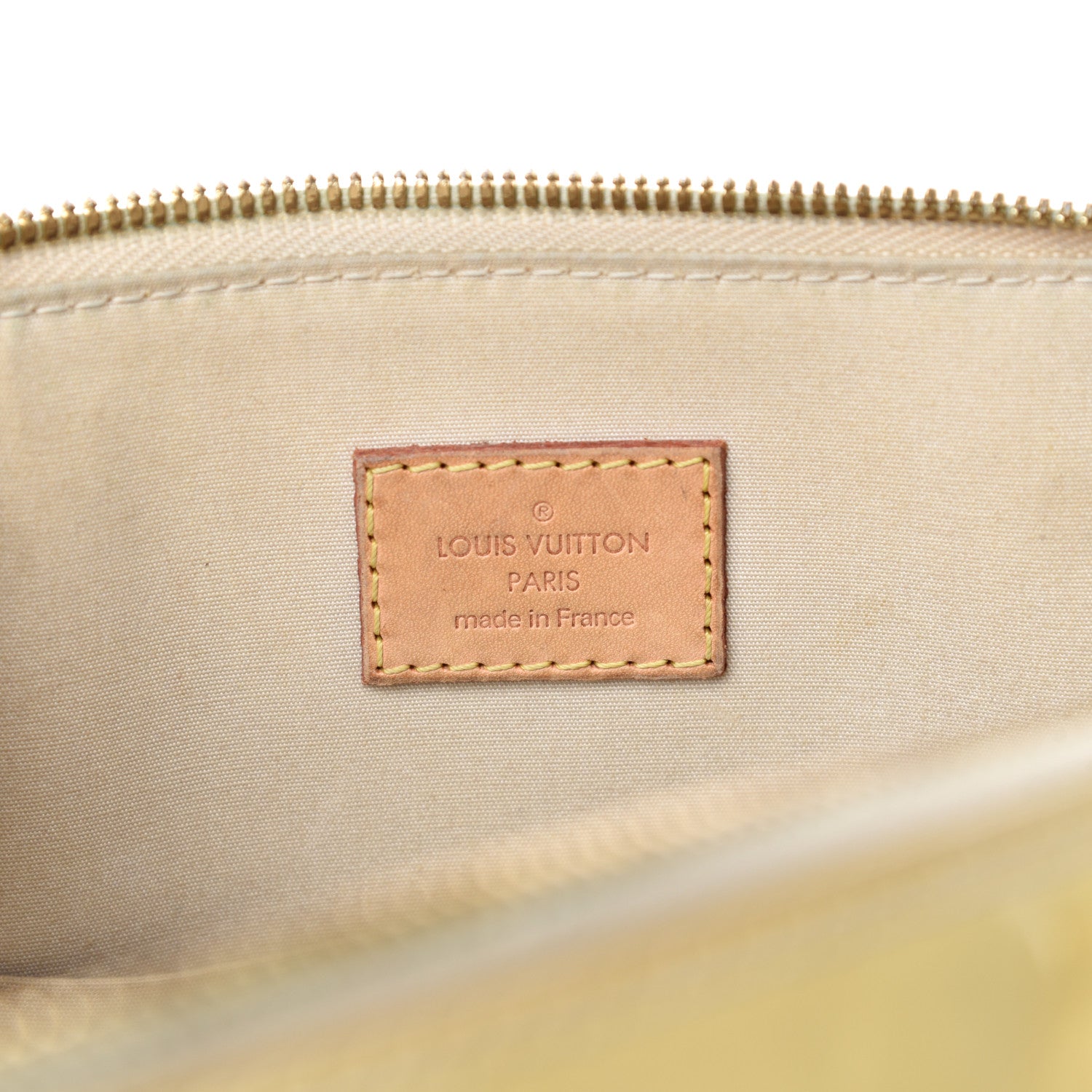 Louis Vuitton Vernis Alma PM Blanc Corail 13 of 14