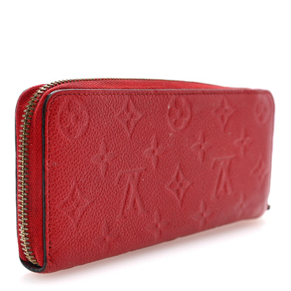 Louis Vuitton Empreinte Clemence Wallet Cherry 3 of 7