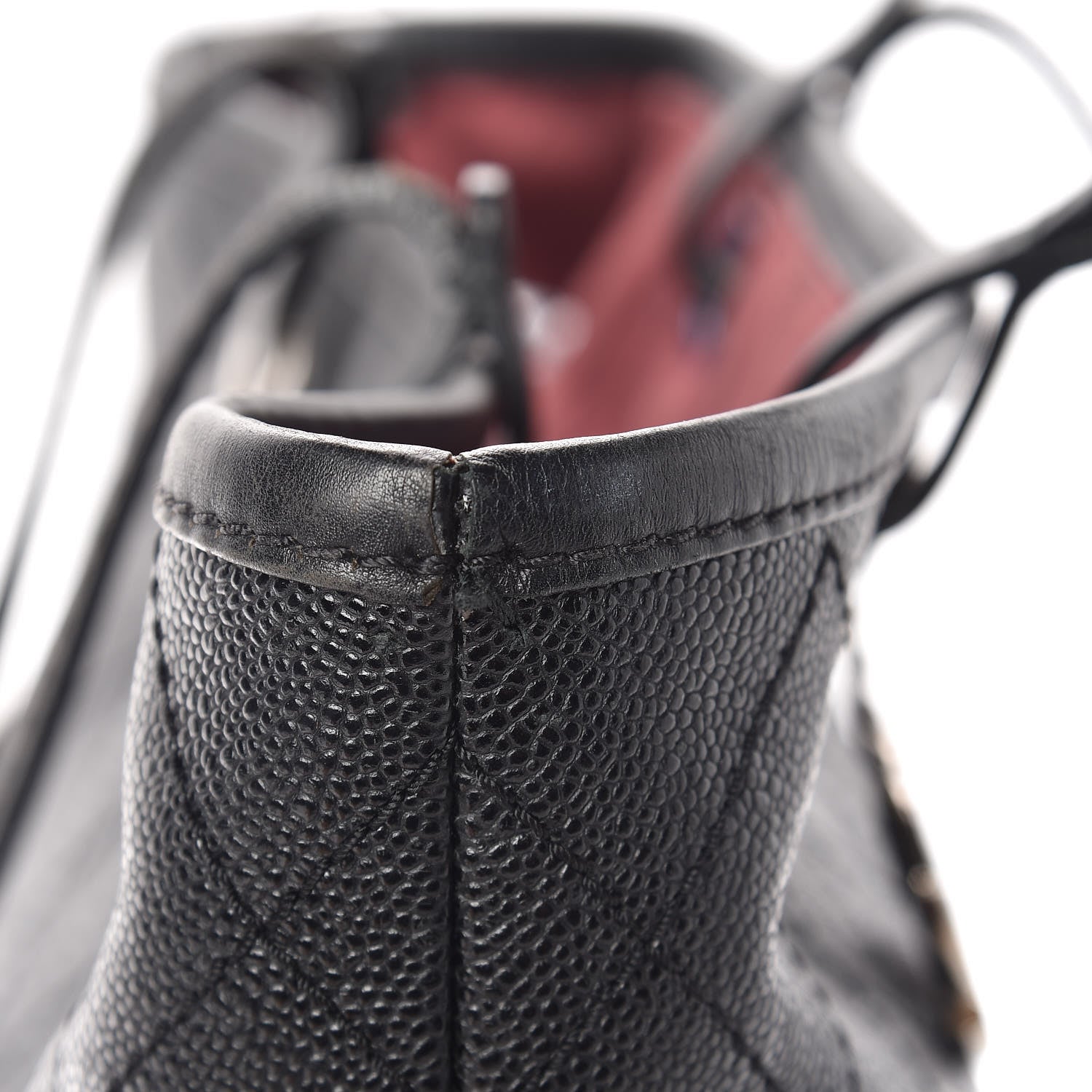Chanel Grained Calfskin Shopping Fever Tote Black 20 of 21