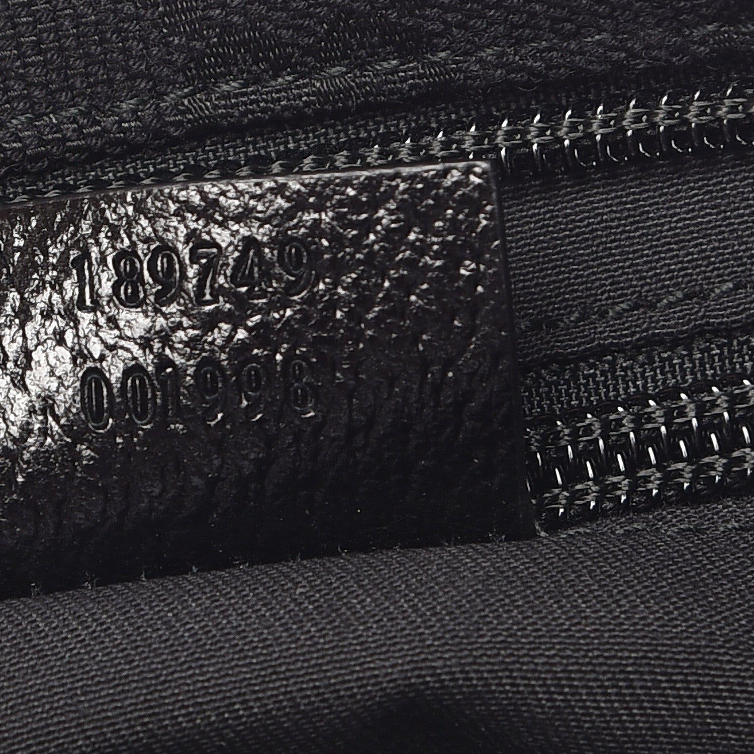 Gucci Monogram Web Small Flat Messenger Crossbody Black 7 of 10