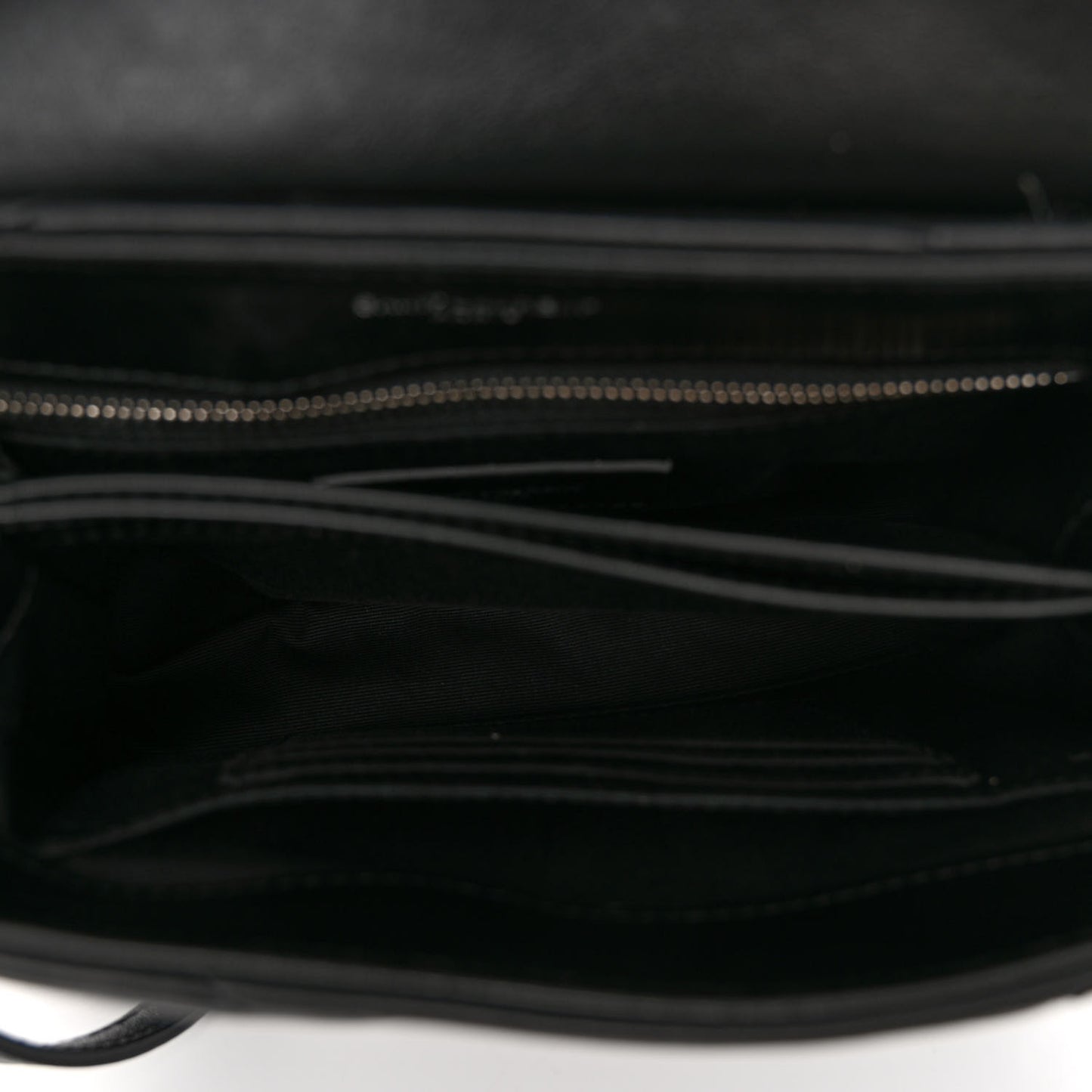 Calfskin Y Quilted Monogram Toy Loulou Crossbody Bag Black