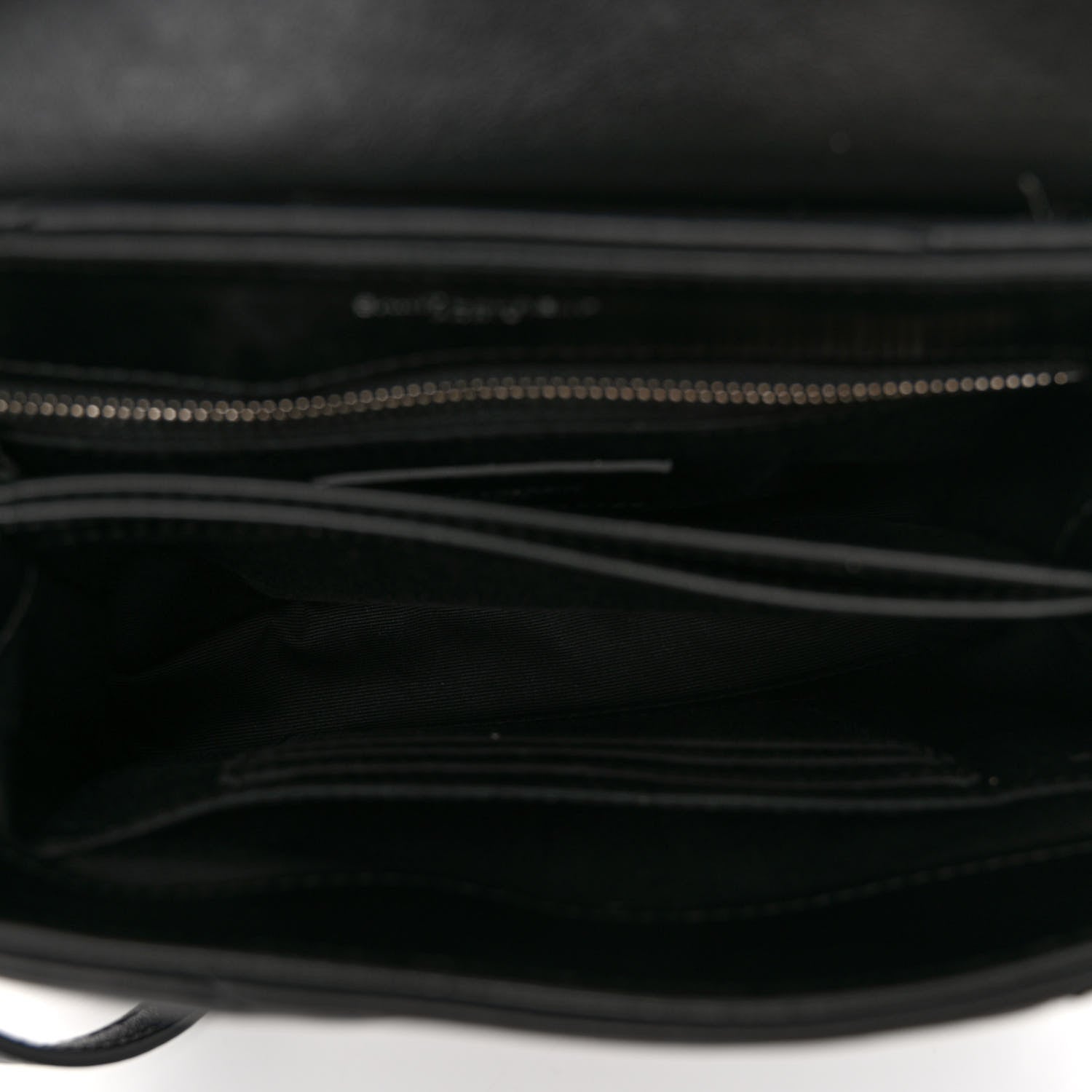 Saint Laurent Calfskin Y Quilted Monogram Toy Loulou Crossbody Bag Black 5 of 10