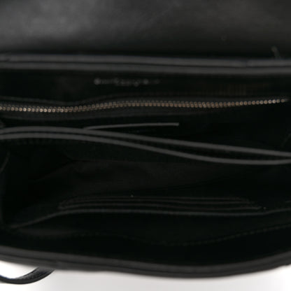 Saint Laurent Calfskin Y Quilted Monogram Toy Loulou Crossbody Bag Black 5 of 10