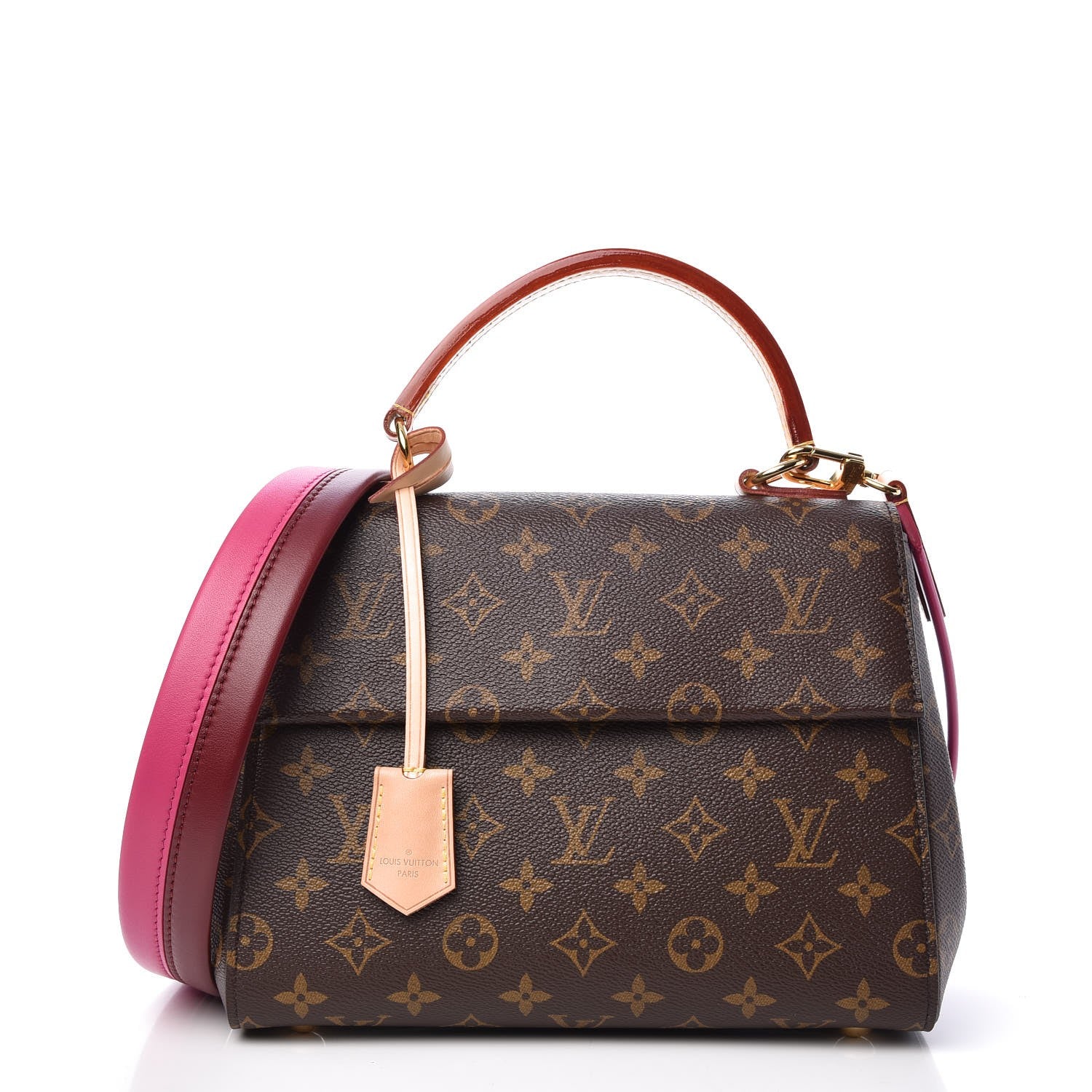 Louis Vuitton Monogram Cluny BB Bordeaux Fuchsia 1 of 7