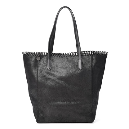Stella McCartney Shaggy Deer Falabella Shopper Tote Black 1 of 9