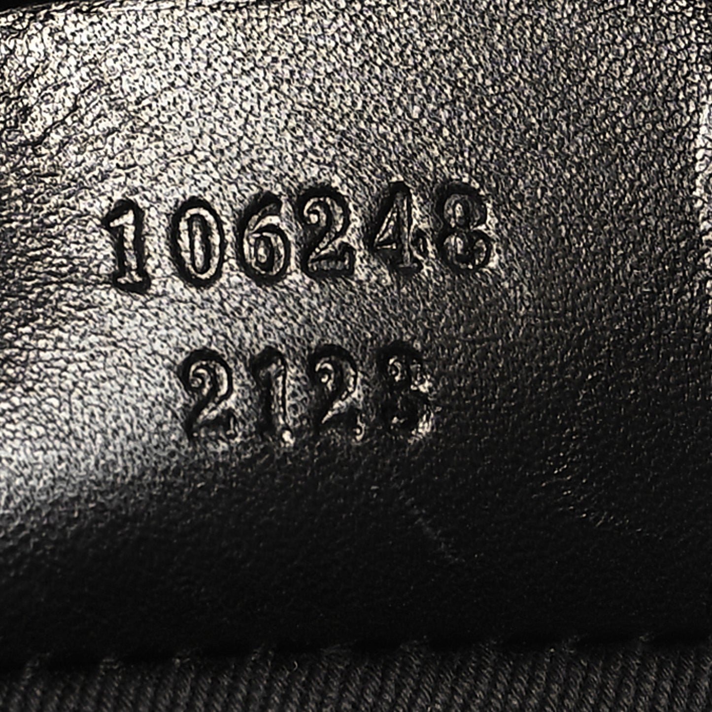 Monogram Calfskin Tote Black