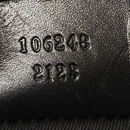 Gucci Monogram Calfskin Tote Black 7 of 10