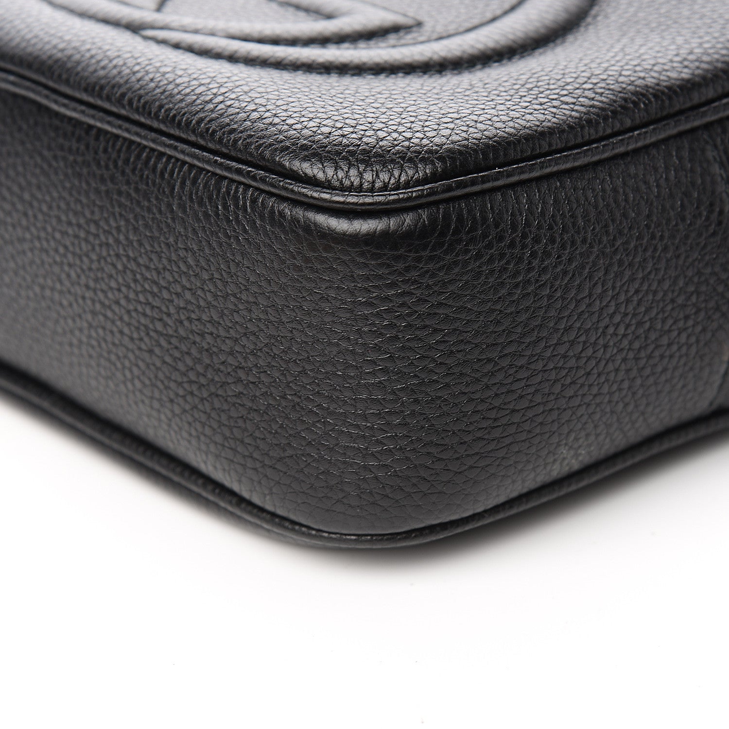 Gucci Pebbled Calfskin Small Soho Disco Bag Black 8 of 10