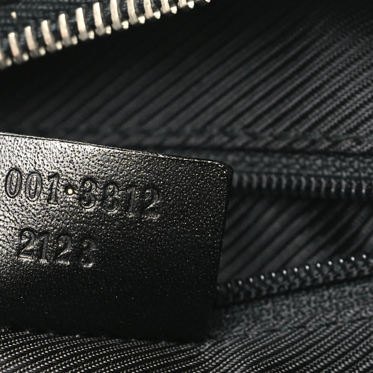 Monogram GG Clasp Hobo Black