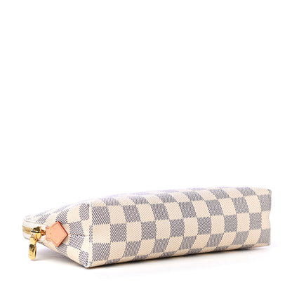 Louis Vuitton Damier Azur Cosmetic Pouch GM 3 of 4
