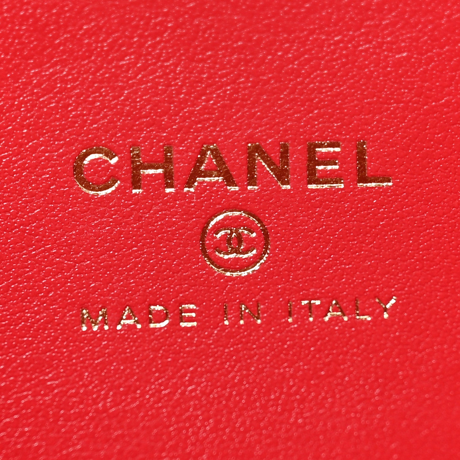 Chanel Caviar Quilted Top Handle Slim Vanity With Chain Red 6 of 11