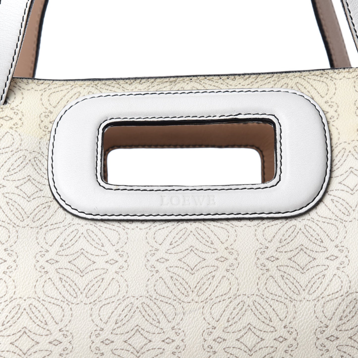 Calfskin Anagram Kite Bag Multicolor
