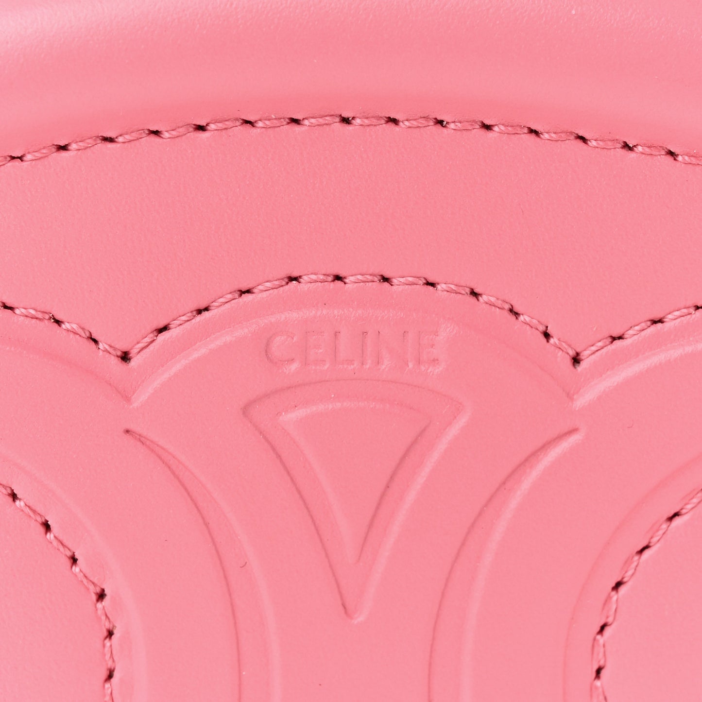 Smooth Calfskin Cuir Triomphe Oval Minaudiere Lipstick