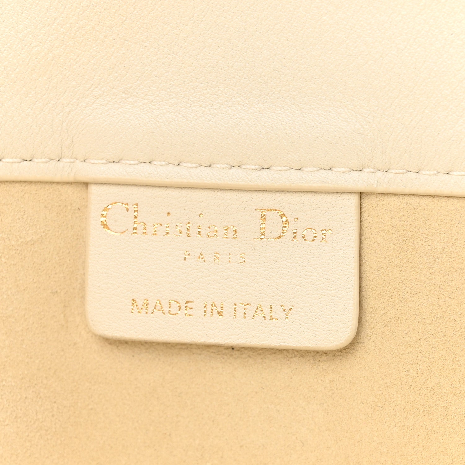 Christian Dior Calfskin Large Surrealism Book Tote Ivory 6 of 14