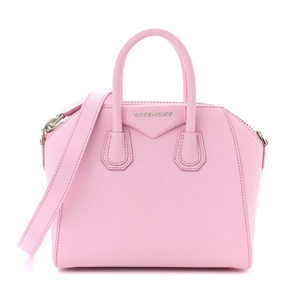 Givenchy Sugar Goatskin Mini Antigona Bright Pink 1 of 12