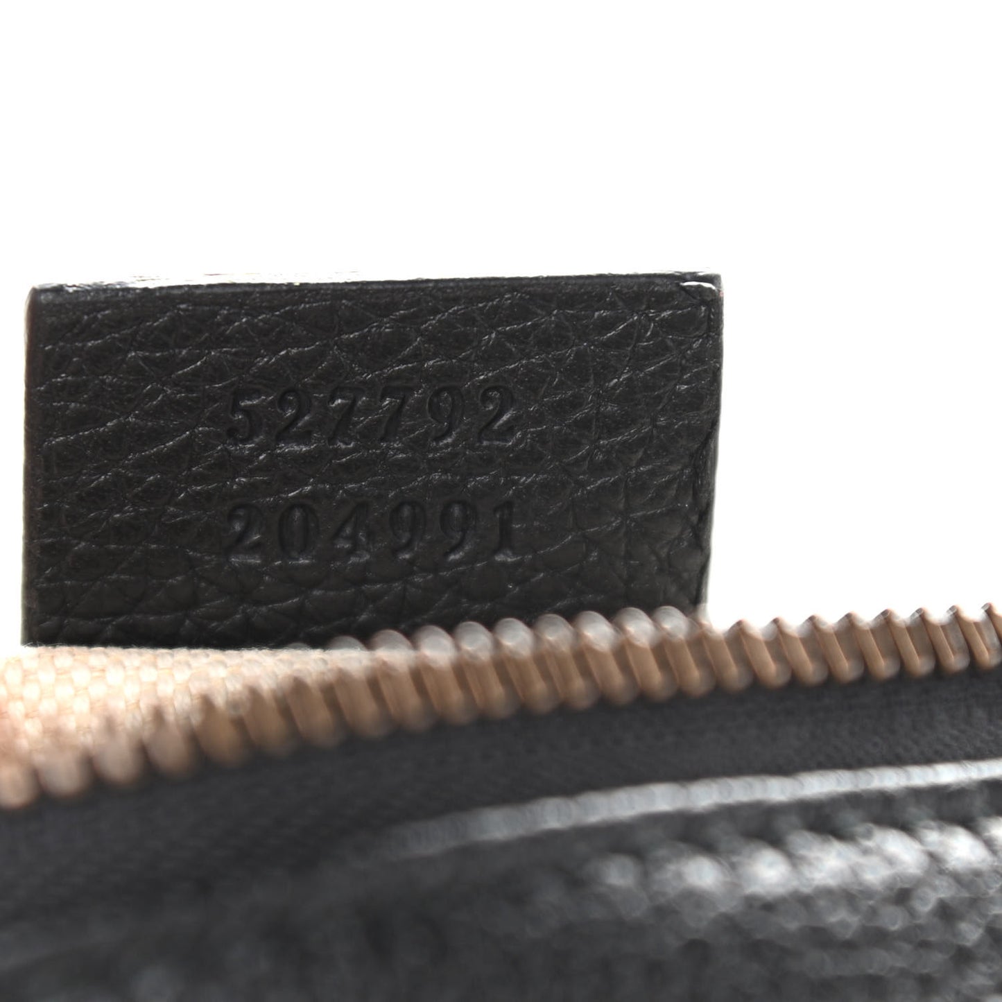 Grained Calfskin Small Logo Belt Bag Black
